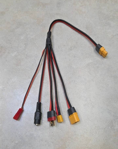 Charger cable adaptor xt60 to - cable,